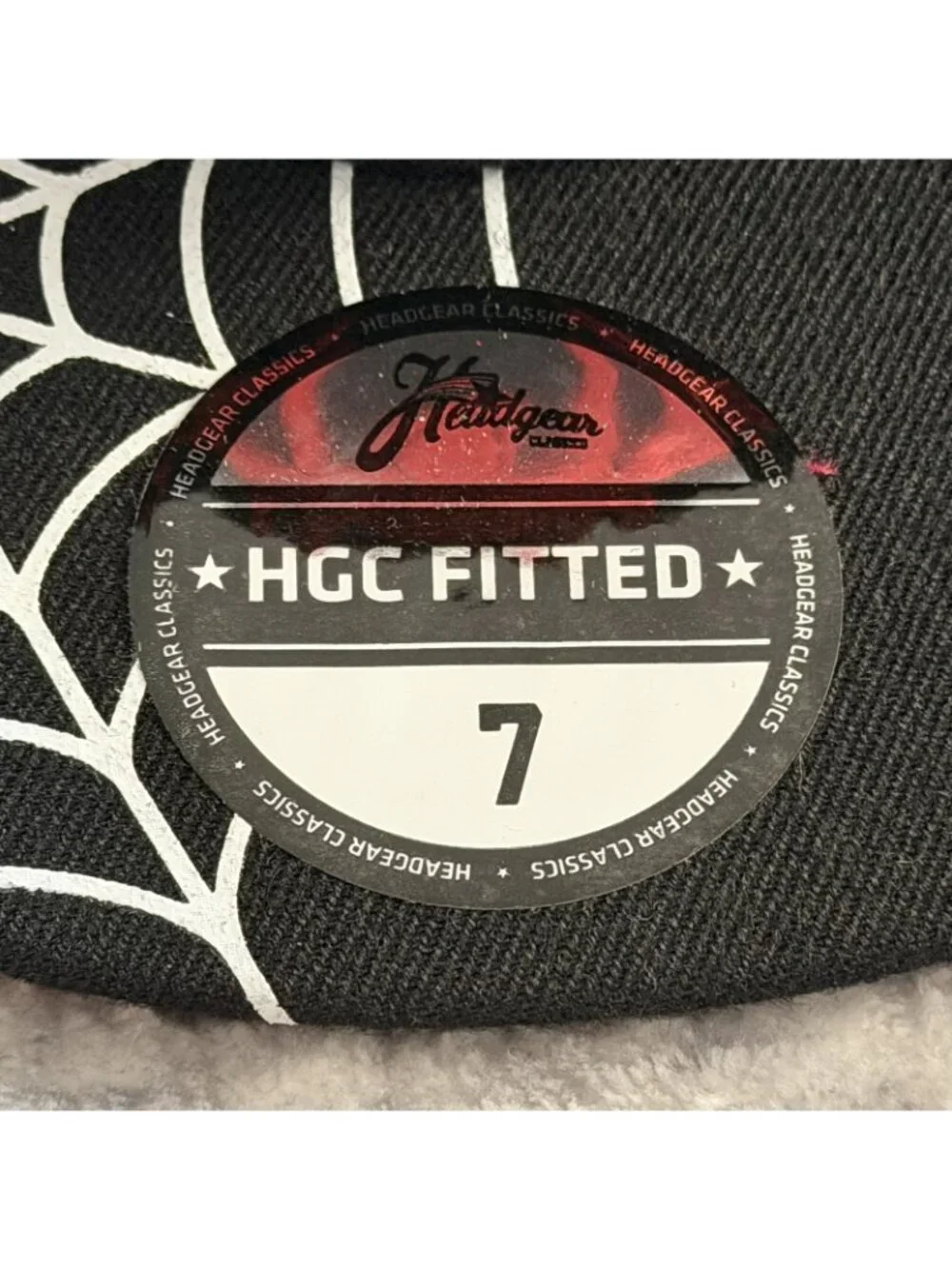 Headgear Classics Spider-Man Into The Spider-Verse Fitted Hat Size 7 Teal Black